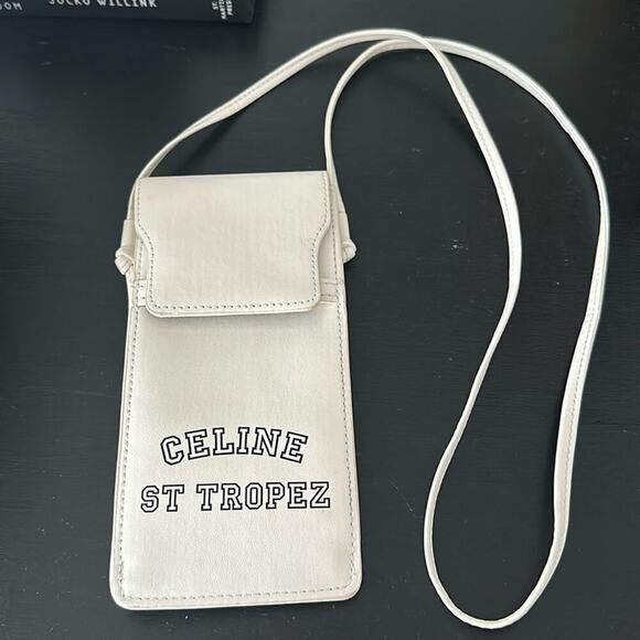 Celine st Tropez phone holder white - Picture 1 of 4